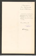 k.k. naturhistorisches Hofmuseum, Intendanzakten 1885-1896 (Hauer), Aktenzahl Z.66/1888, Seite 2